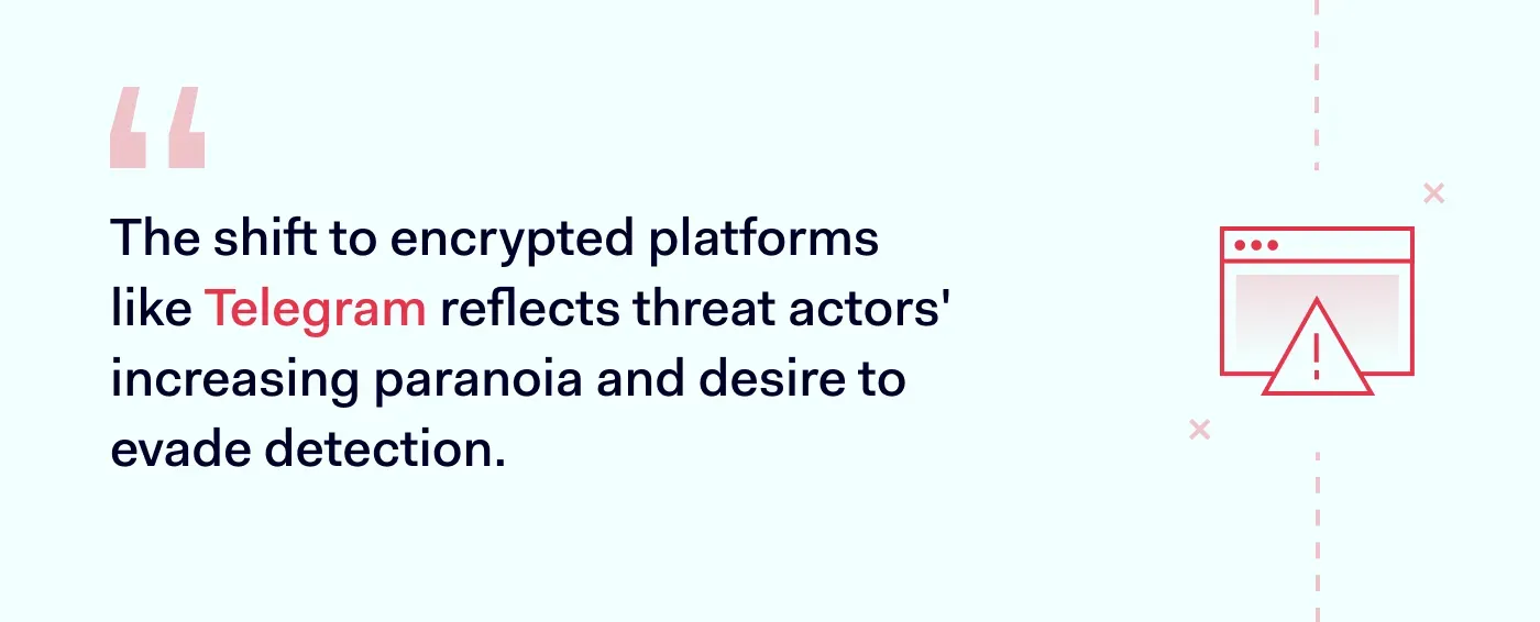 Encrypted platforms need increase