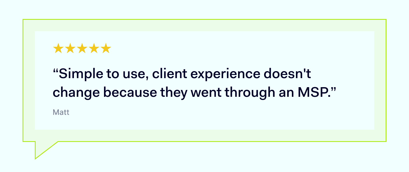 Quote by a NordLayer MSP partner 4