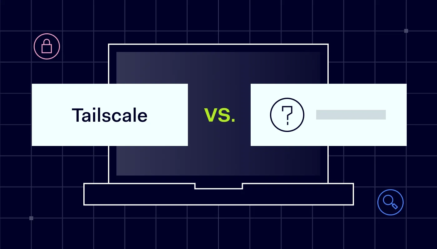 Blog cover Tailscale alternatives and competitors