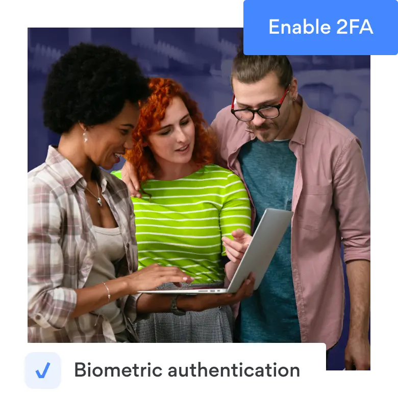 Employee explores NordLayer's  multilayered identity authentications