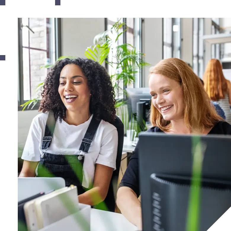 Colleagues using secure remote access for accessing corporate network securely